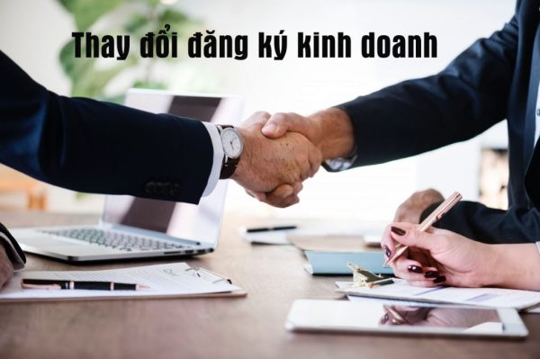 thay đổi đăng ký kinh doanh